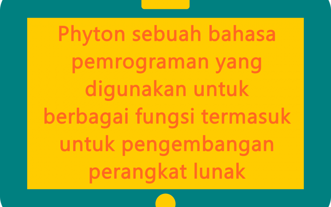 Python Sebuah Bahasa Pemrograman 1